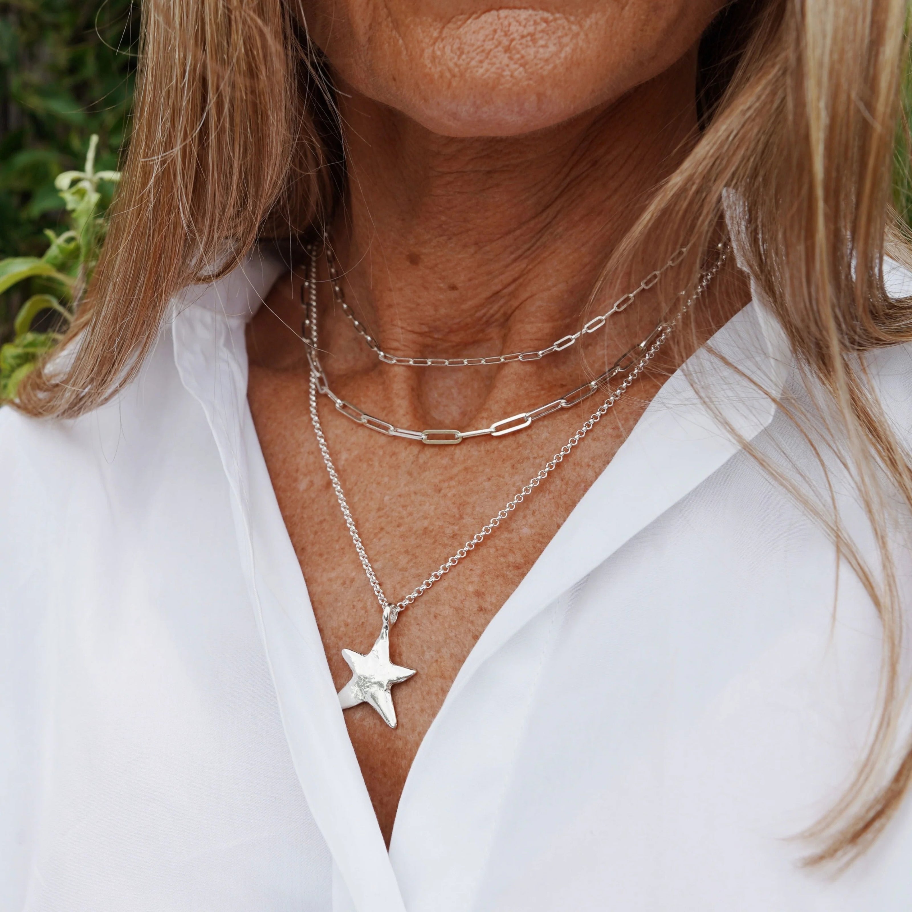 Silver Tiny Trace Chain Gift Set