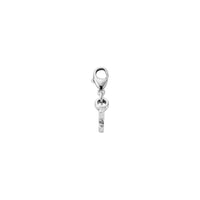 Silver Mini Rainbow Lobster Charm