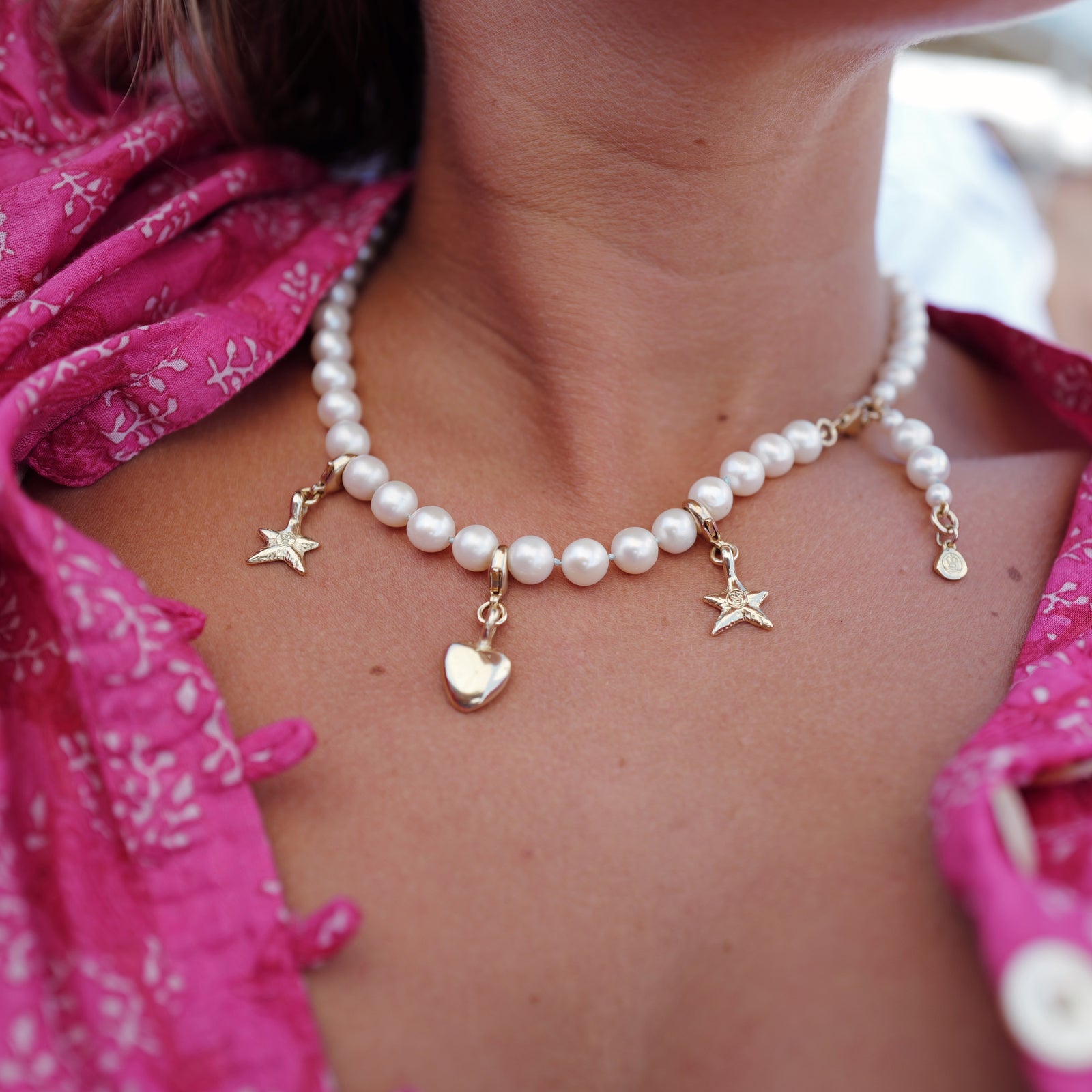 Gold Mini Star Lobster Charm