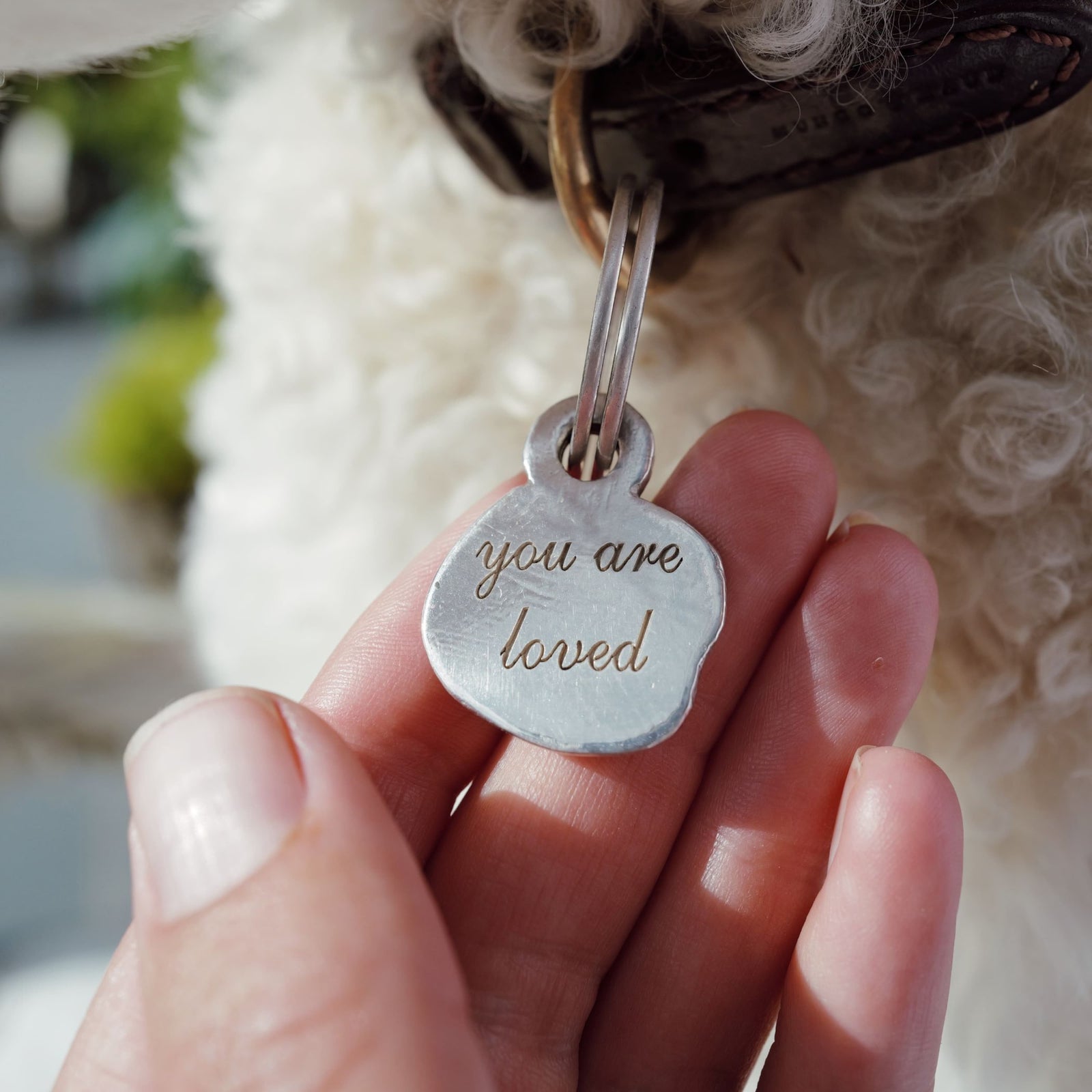 Silver Dog Tag