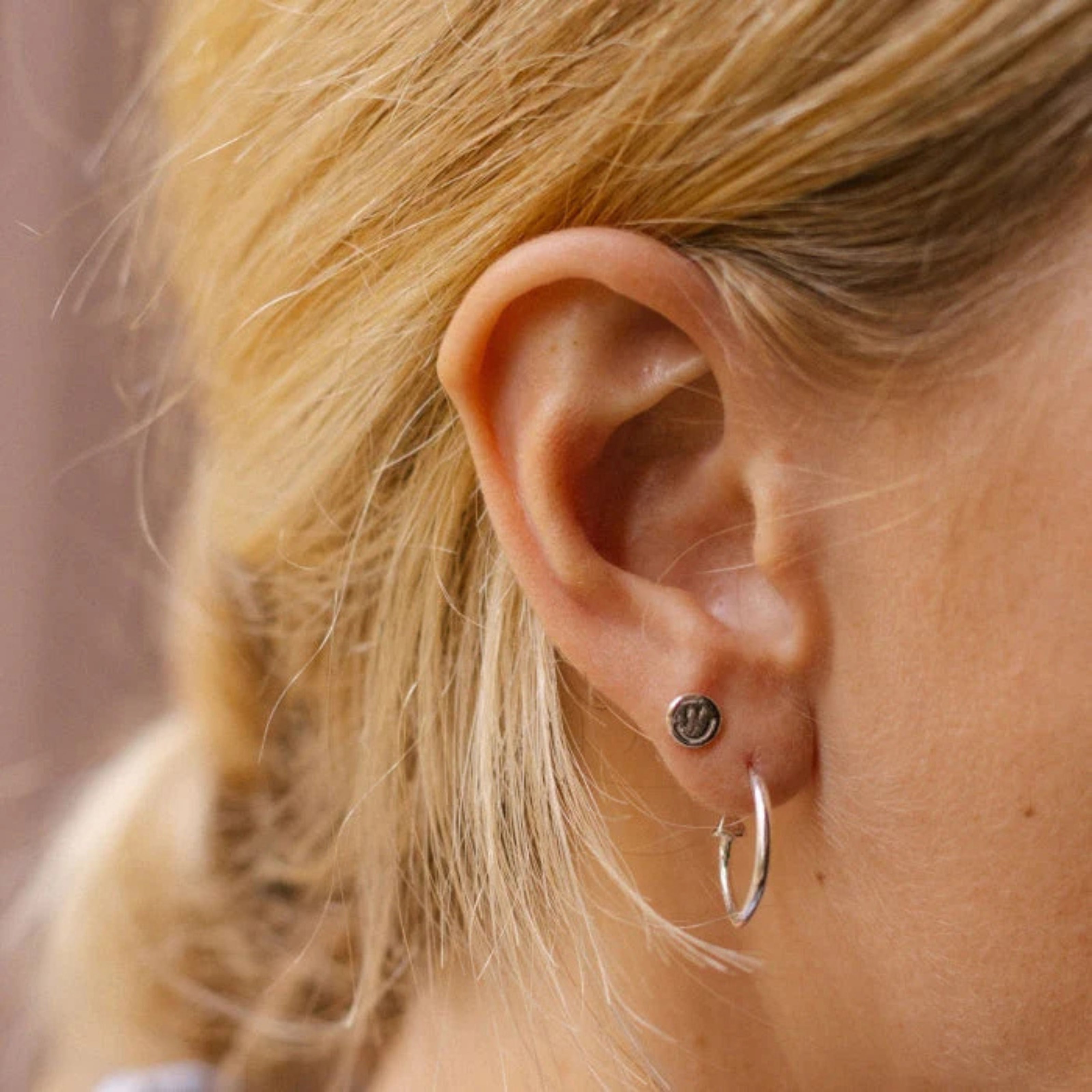 Silver Smiley Gift Set