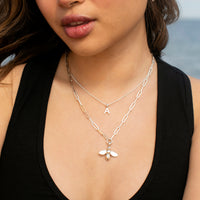 Silver Mini Alphabet Necklace