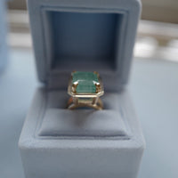 ABILENE Gold Emerald Ring