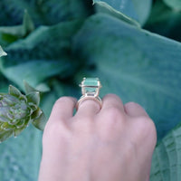 MIDORI Gold Emerald Ring