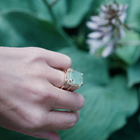 SYLVA Gold Emerald Ring
