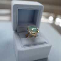 ABILENE Gold Emerald Ring