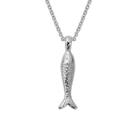Silver Fish Necklace