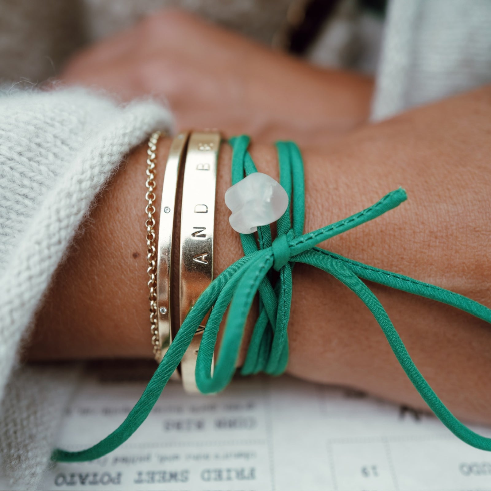 Gold Luxury Signature Bangle
