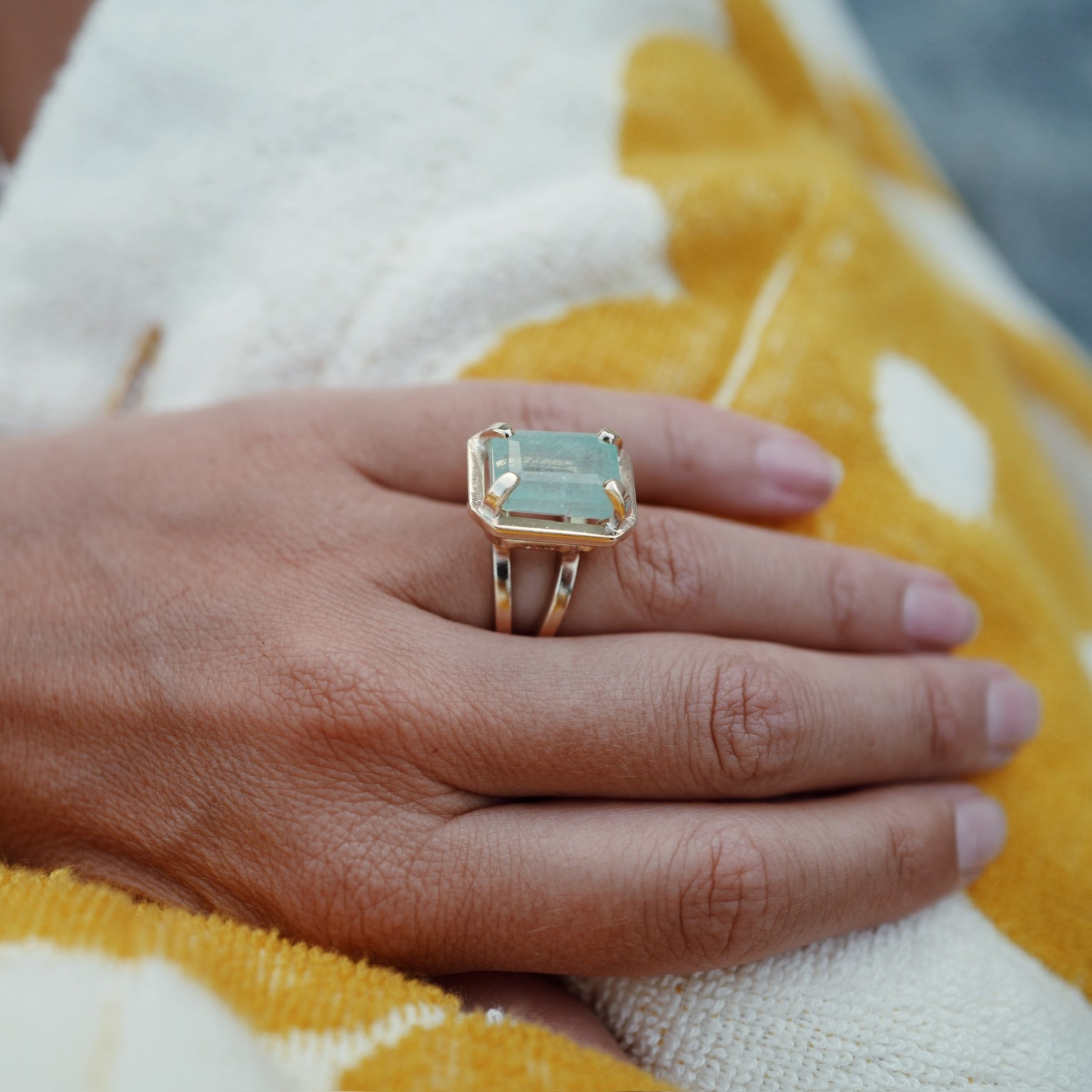 SYLVA Gold Emerald Ring