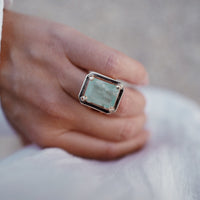 MIDORI Gold Emerald Ring