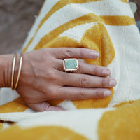 SYLVA Gold Emerald Ring
