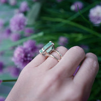 MIDORI Gold Emerald Ring