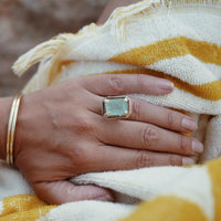 ELDORA Gold Emerald Ring
