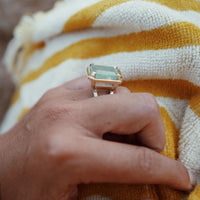 ABILENE Gold Emerald Ring