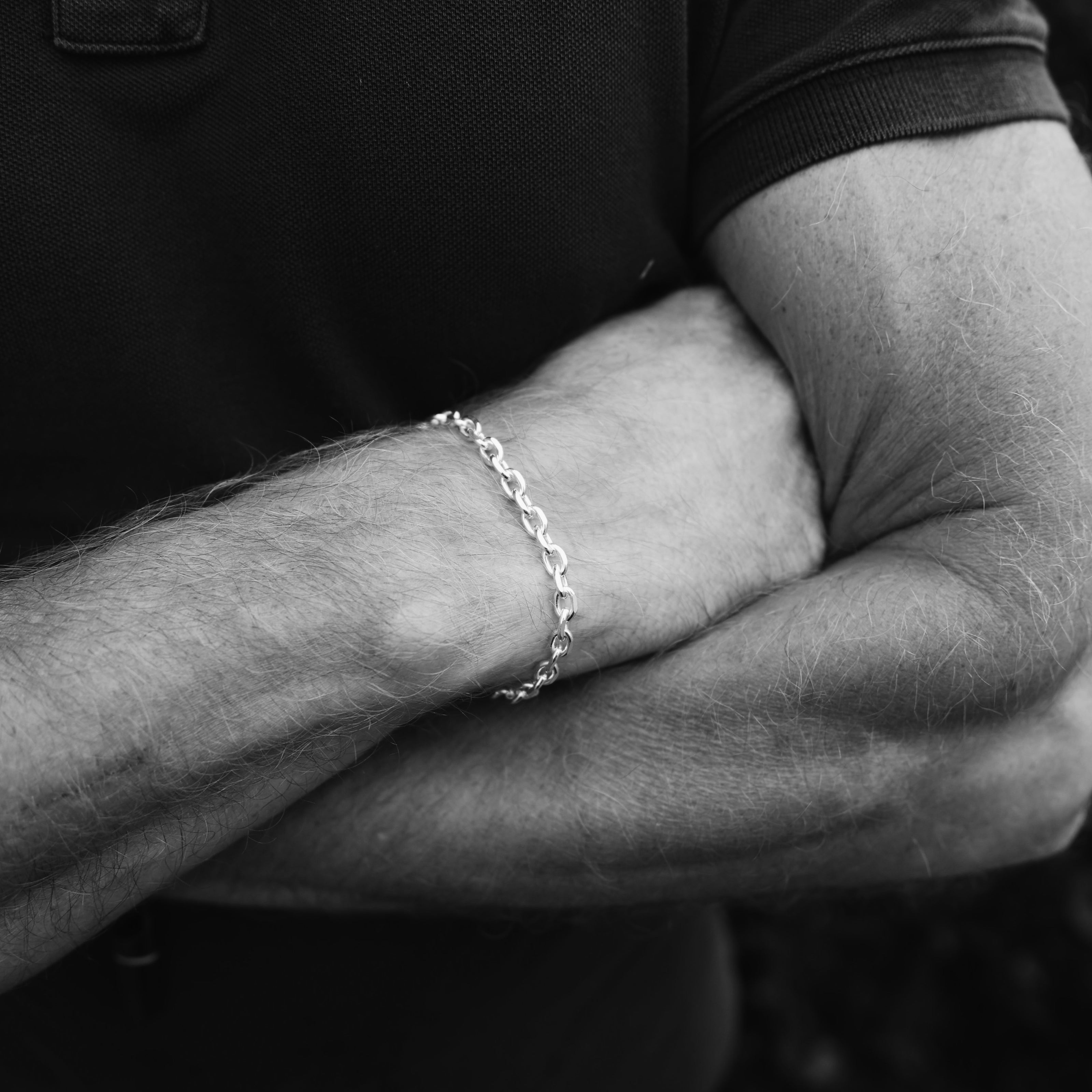 Gold Maxi Oxford Chain Bracelet