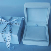 DILARA Gold Pink Tourmaline Heart Trace Chain Necklace