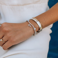 Silver Mini Sagittarius Horoscope Sailing Rope