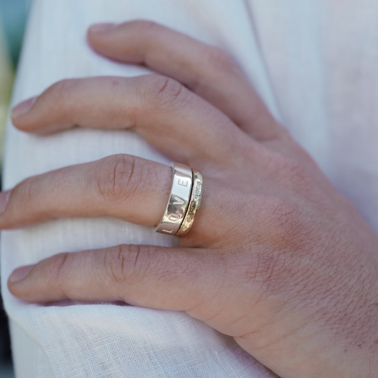 Silver Maxi Signature Ring
