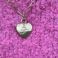 [modelwears Bespoke Diamond & Handwriting Necklace]