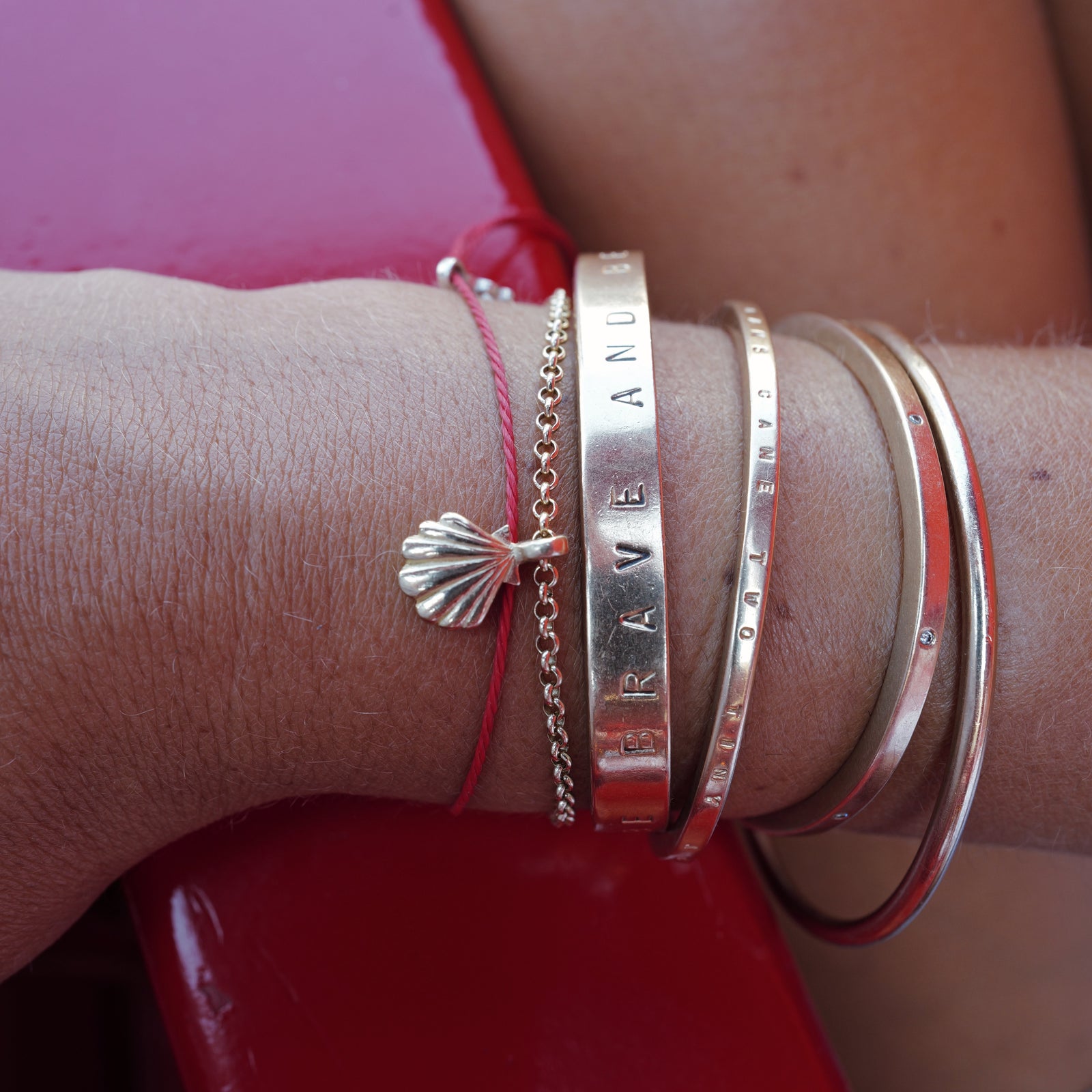 Gold Luxury Signature Bangle