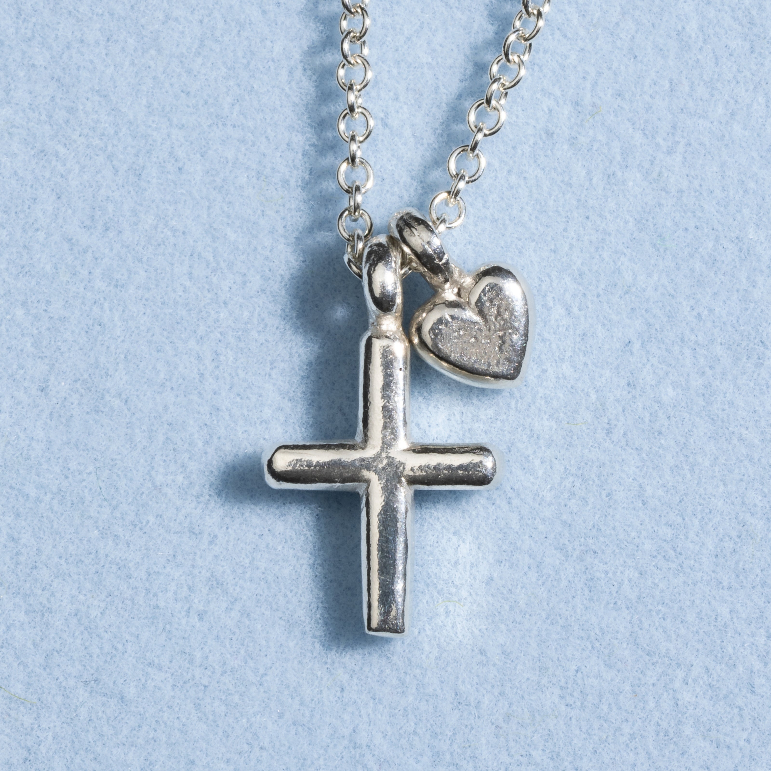 Silver Love & Heritage Charm Necklace