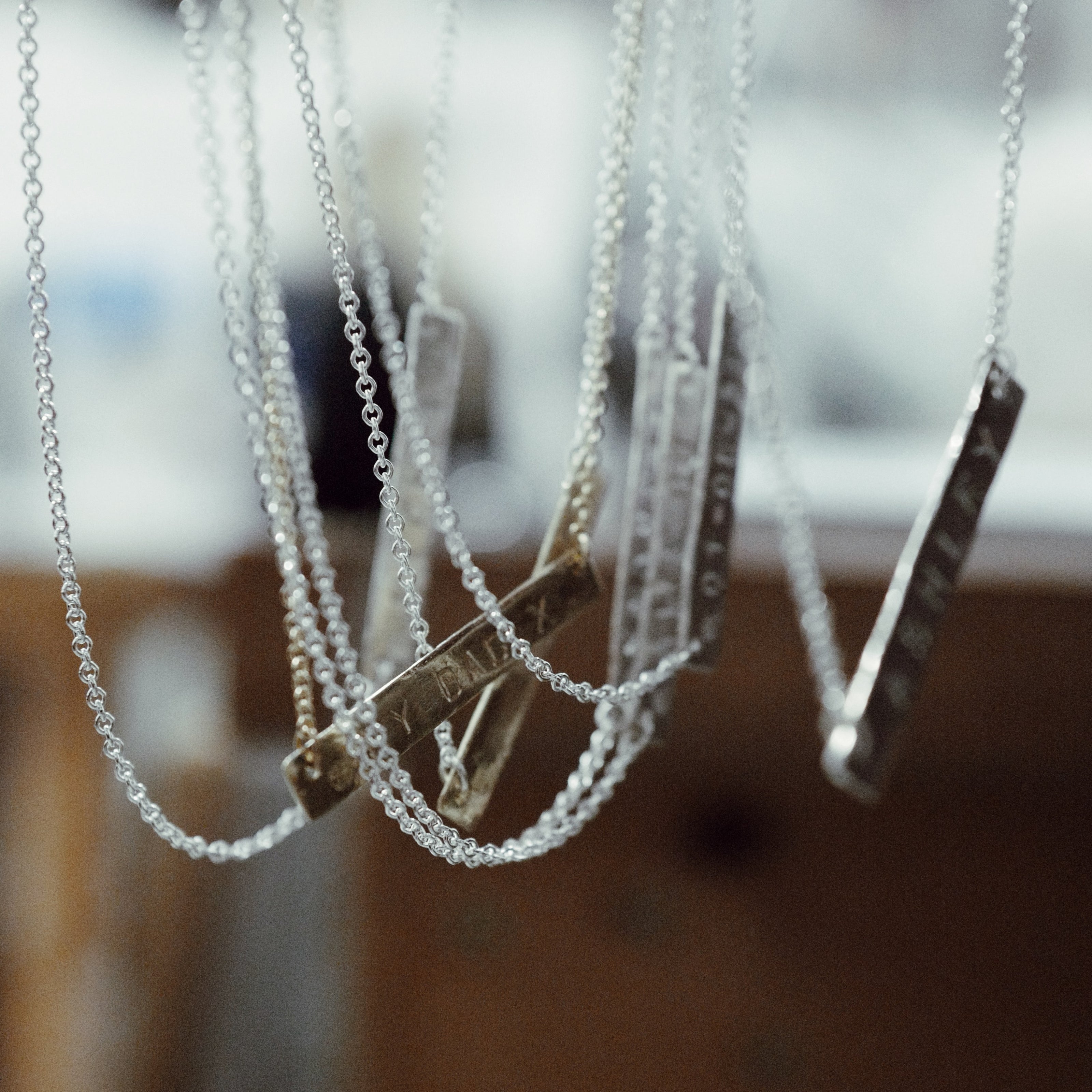 Gold Bar Necklace