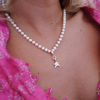 Silver Mini Star Lobster Charm