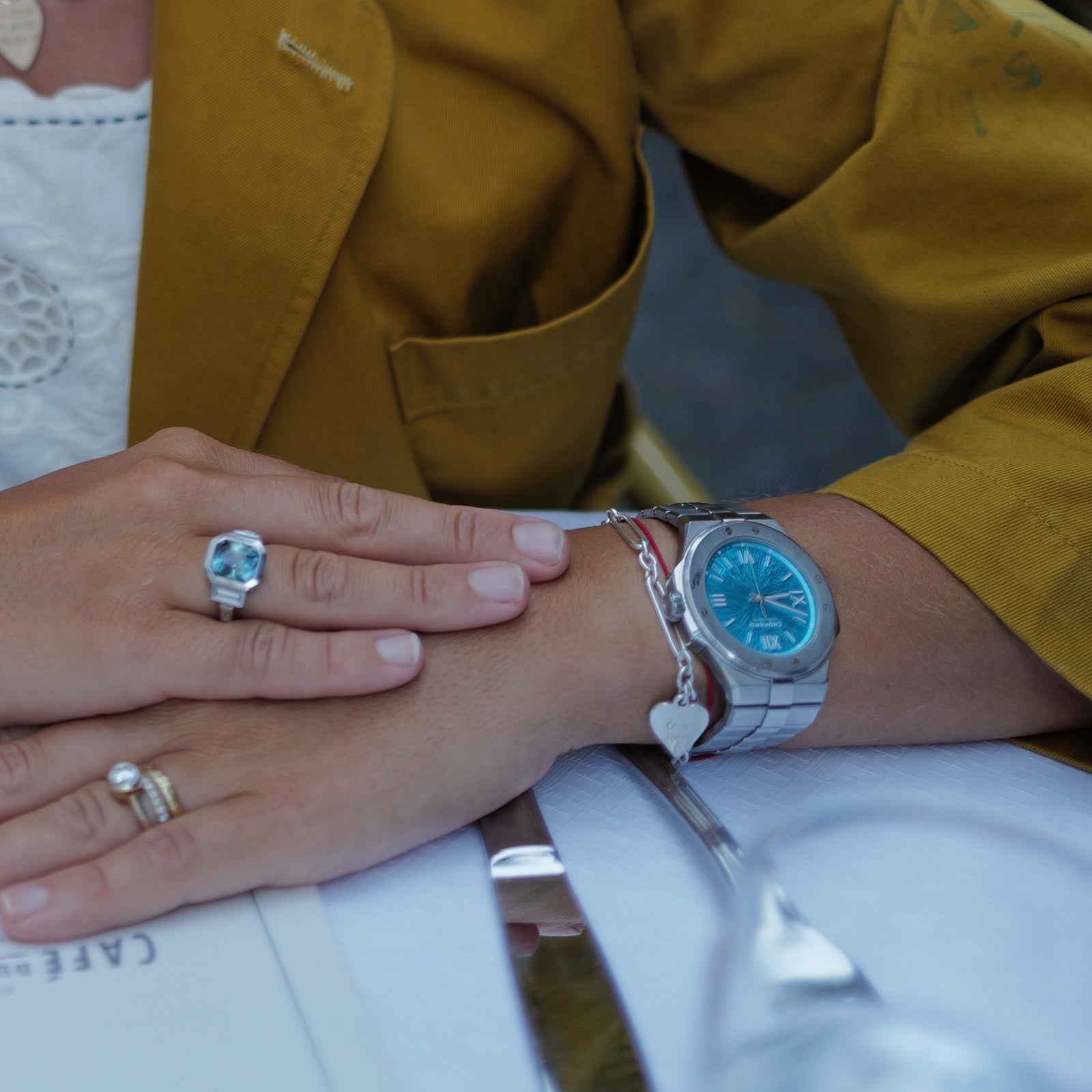 Silver 'Always With Me' Love Token Bracelet