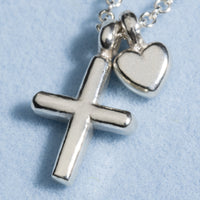 Silver Love & Heritage Charm Necklace