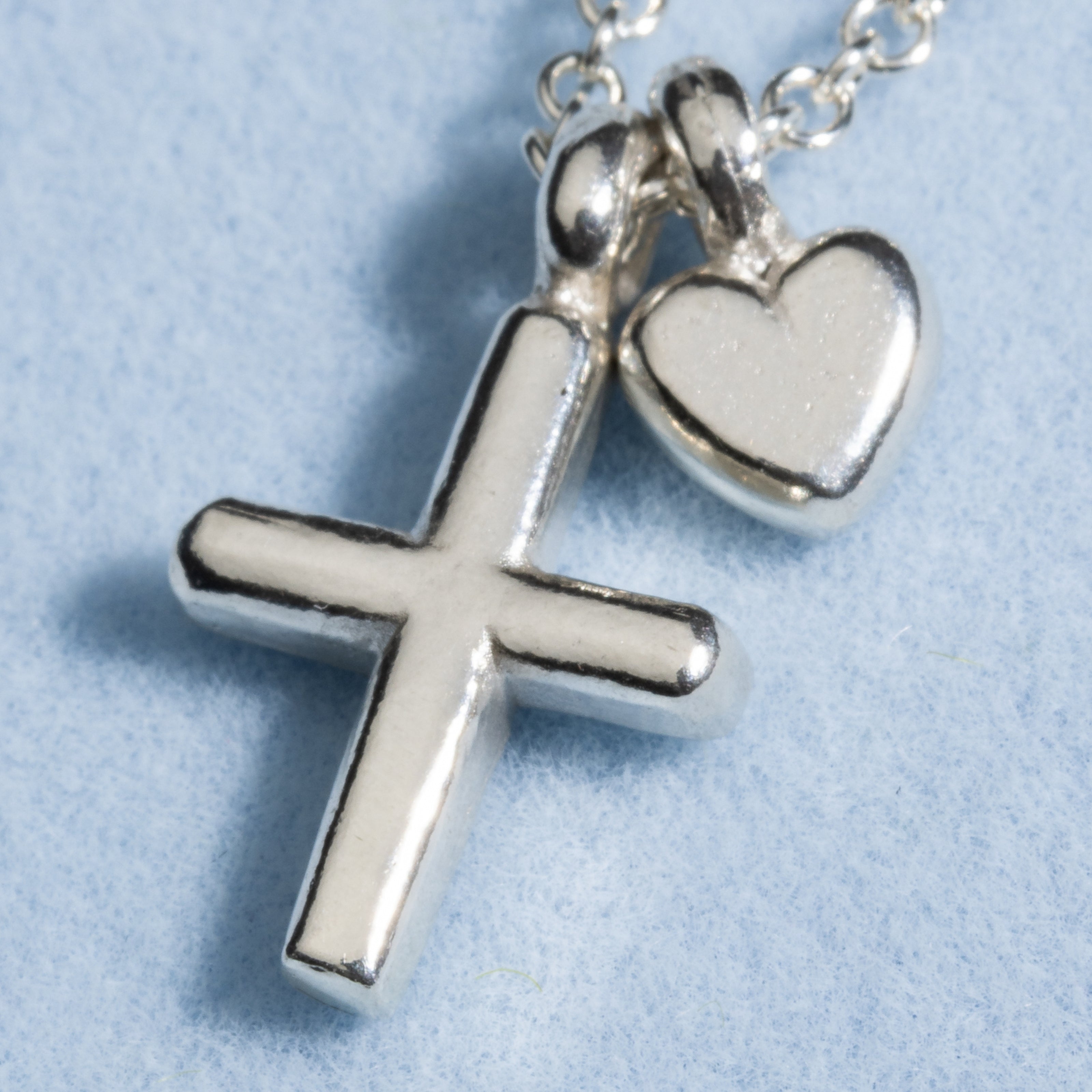 Silver Love & Heritage Charm Necklace