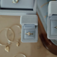 Bespoke Velvet Engagement Ring Box