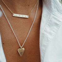 Gold Bar Necklace