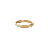 9ct Gold Love Honour Cherish Wedding Band