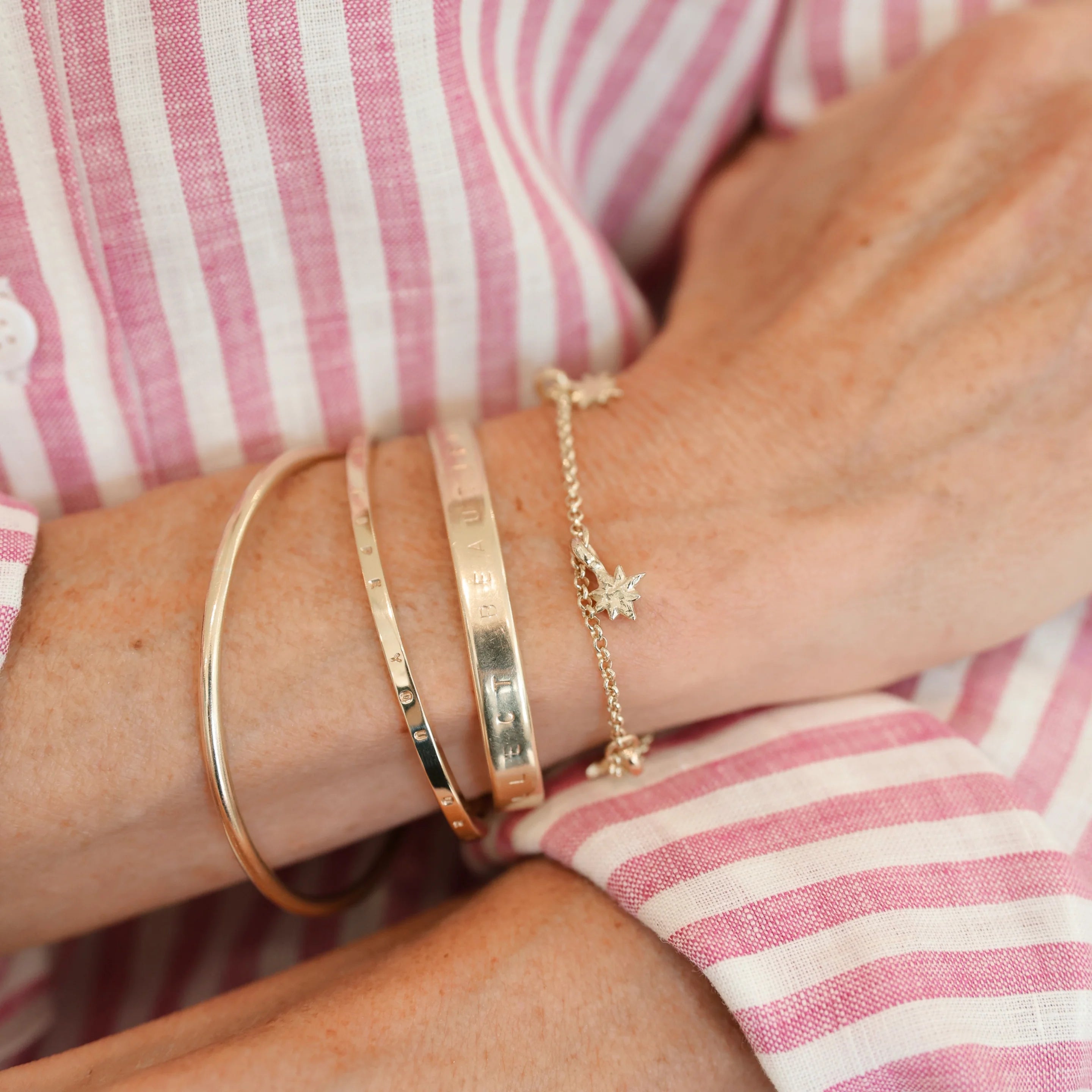 Gold Trio Baby North Star Gift Set