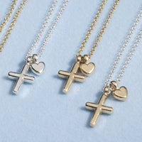 Gold Love & Heritage Charm Necklace