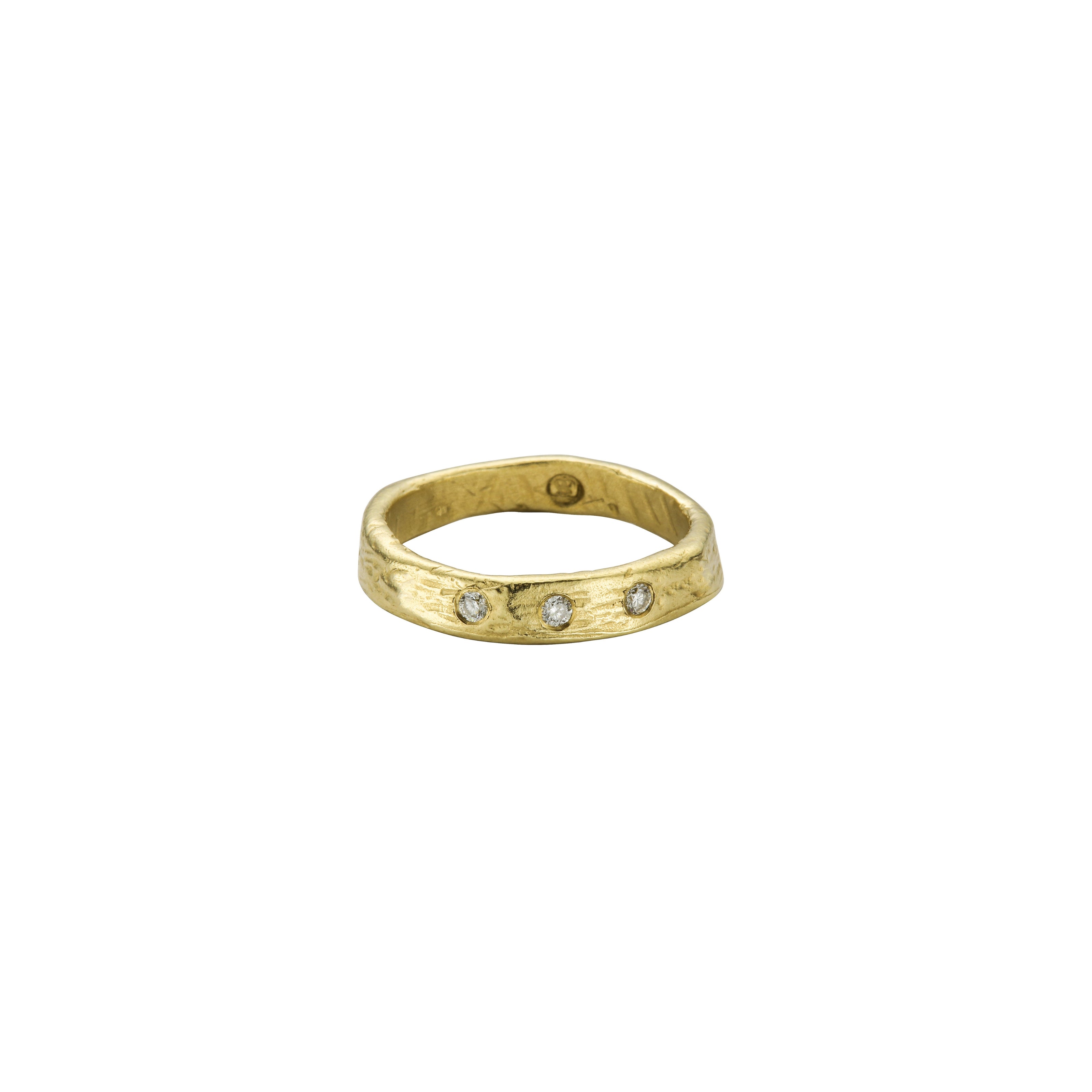 Ladies' 18ct Yellow Gold Midi Posey Ring