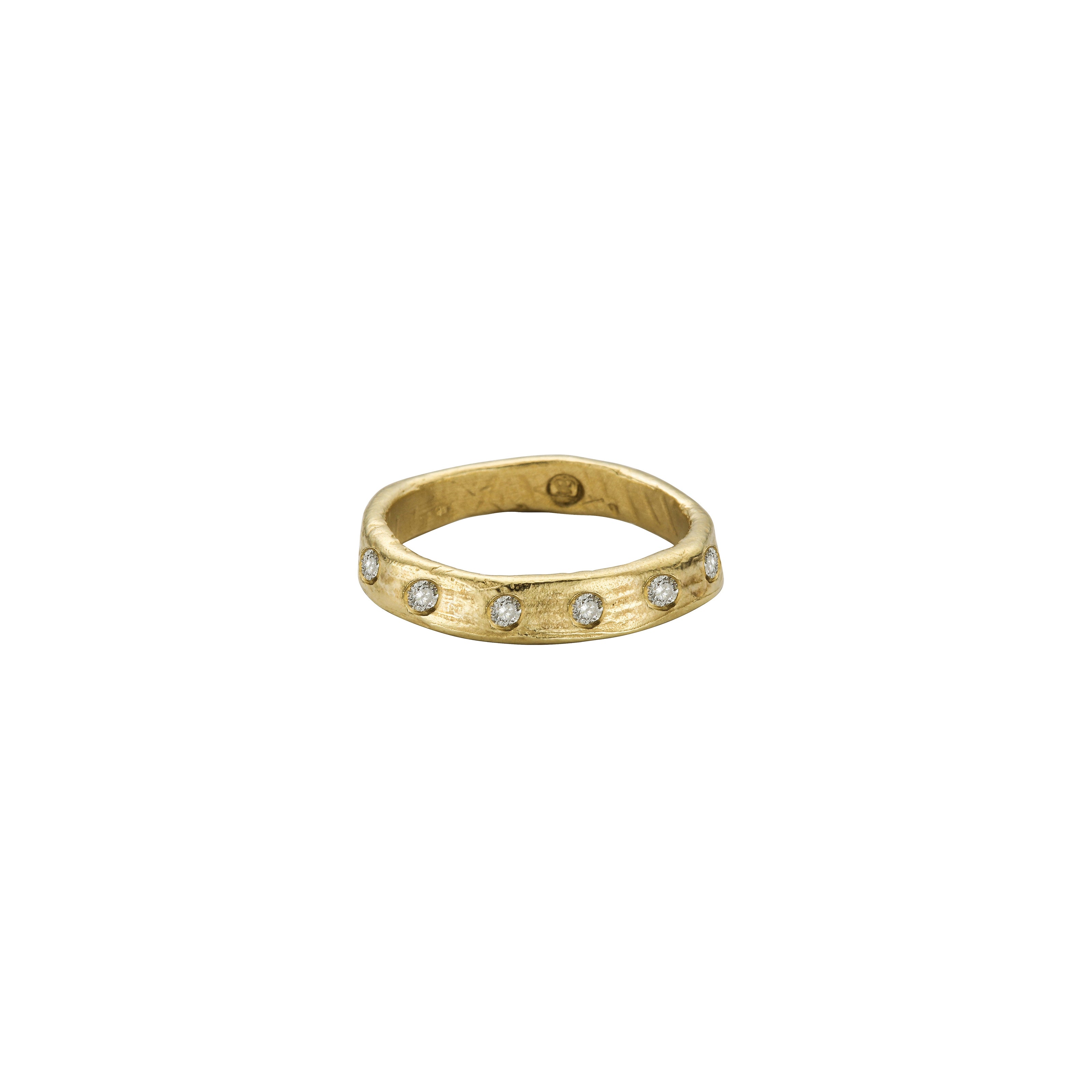 Ladies' 18ct Yellow Gold Midi Posey Ring
