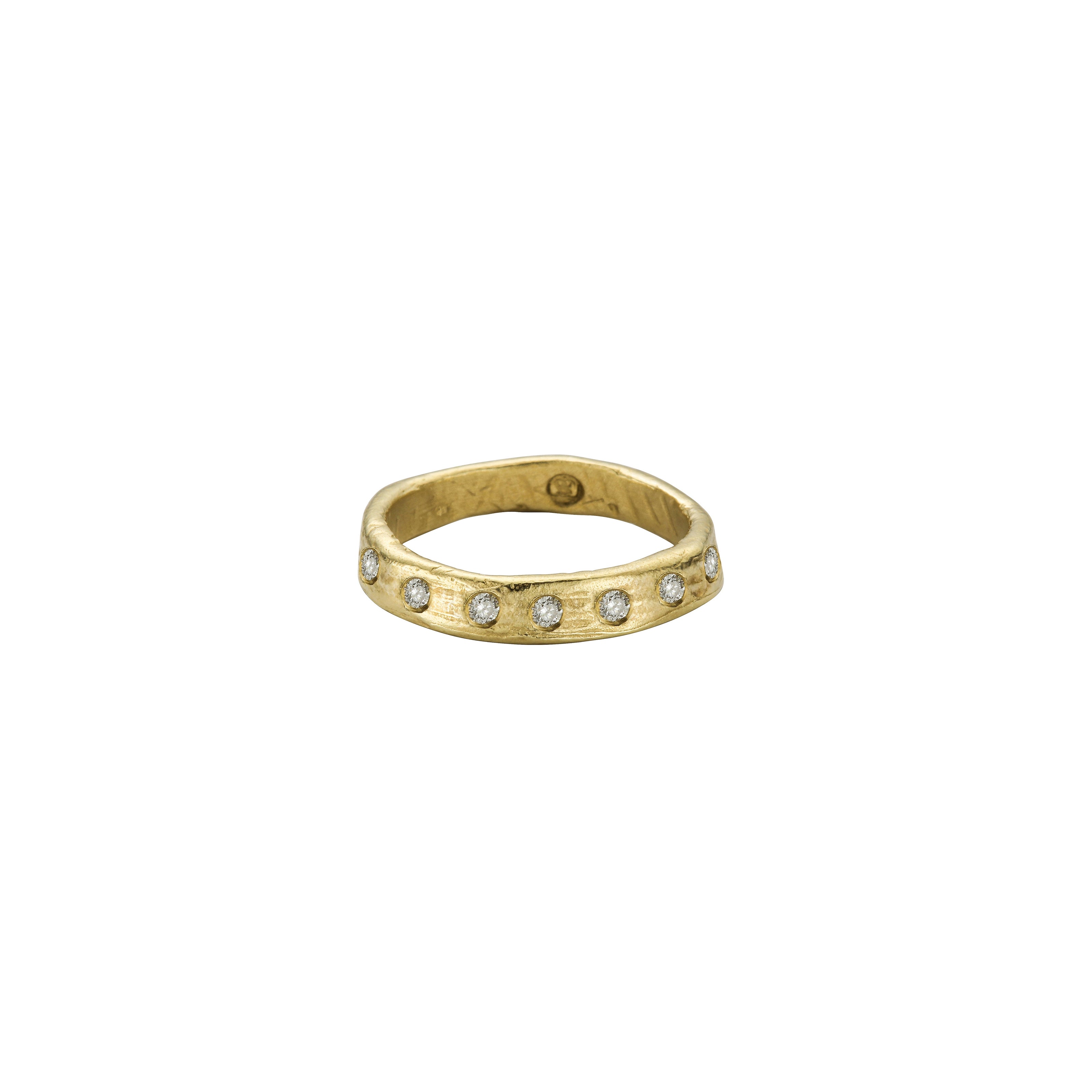 Ladies' 18ct Yellow Gold Midi Posey Ring