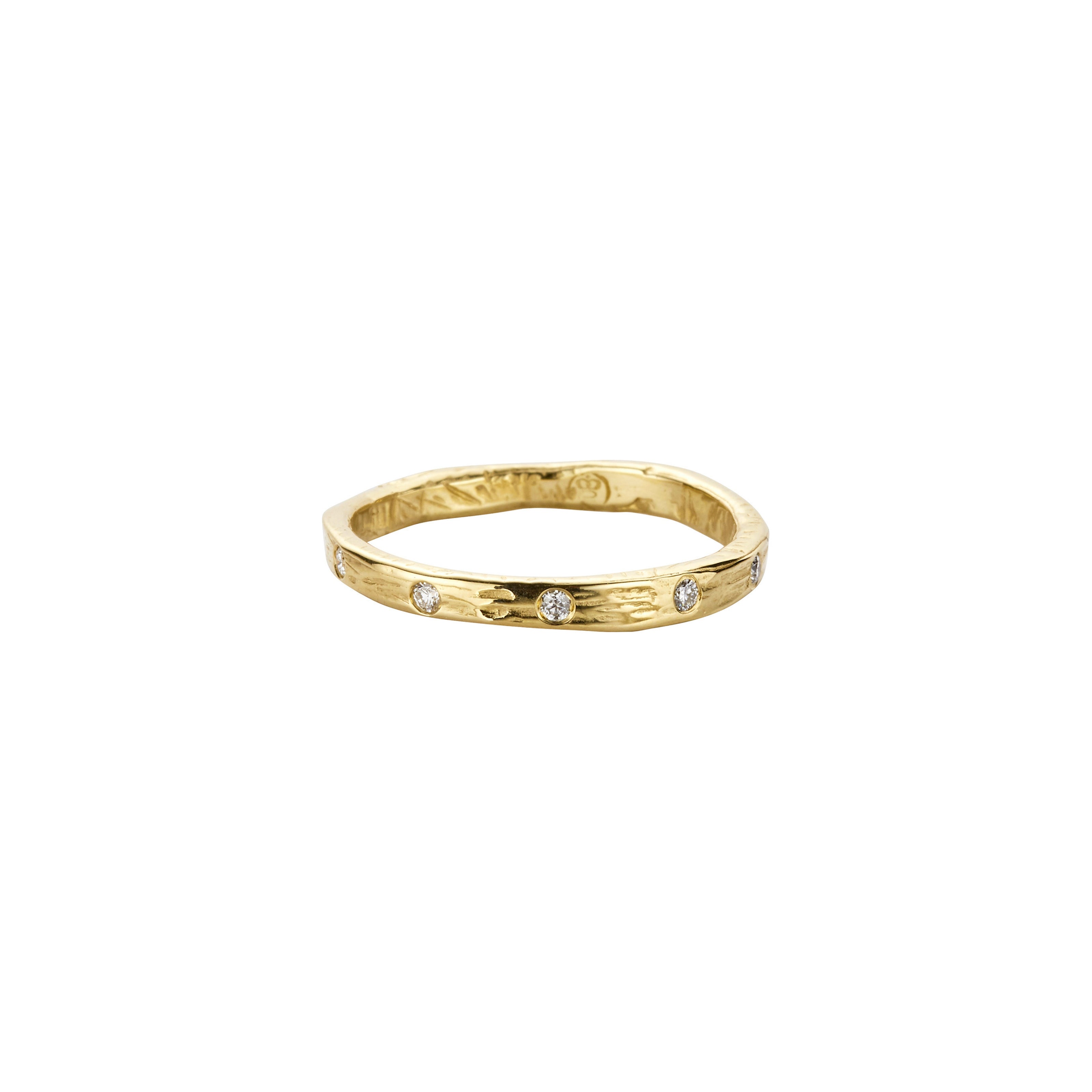 Ladies' 18ct Yellow Gold Mini Posey Ring