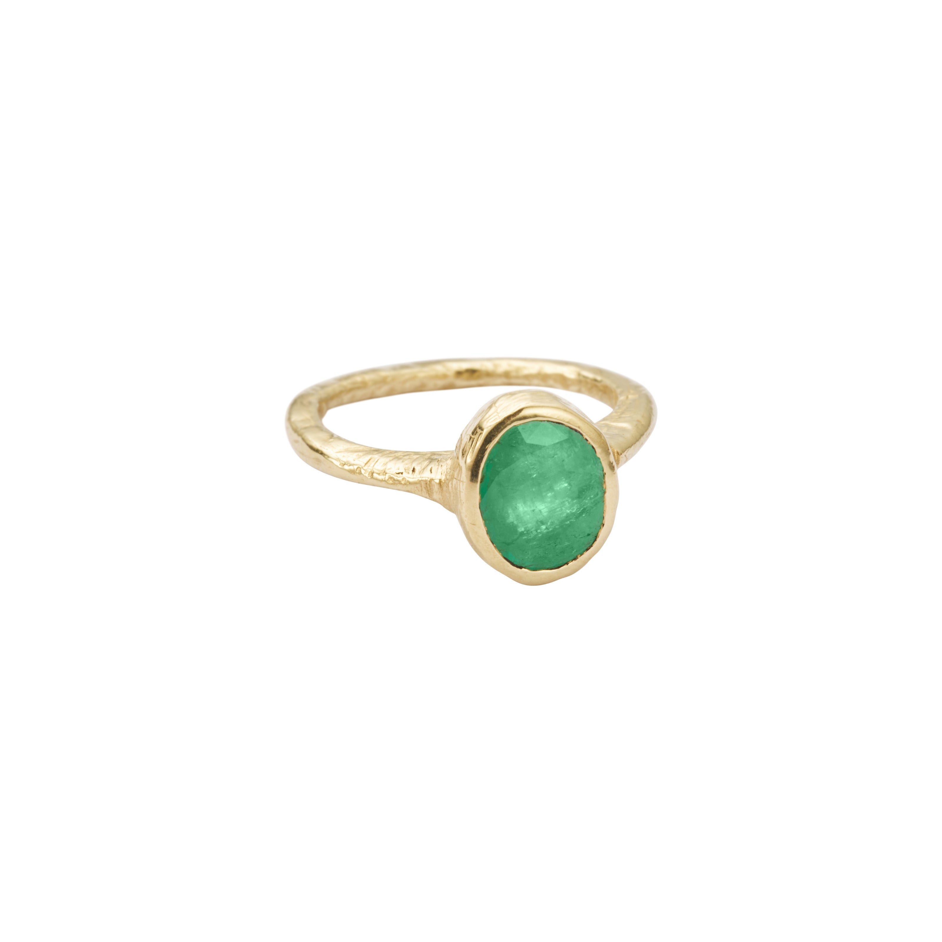 HARMONIA Gold Emerald Ring
