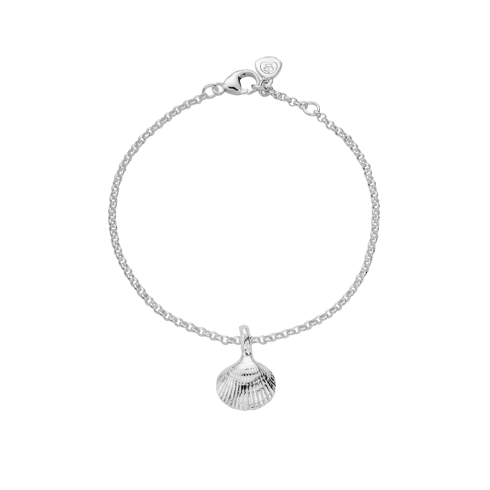 Silver Mini Shell Anklet