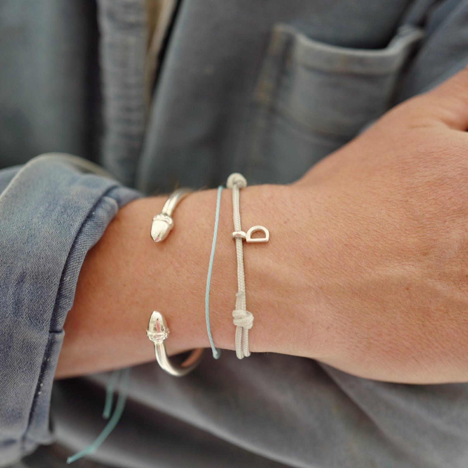 Silver Mini Alphabet Sailing Rope