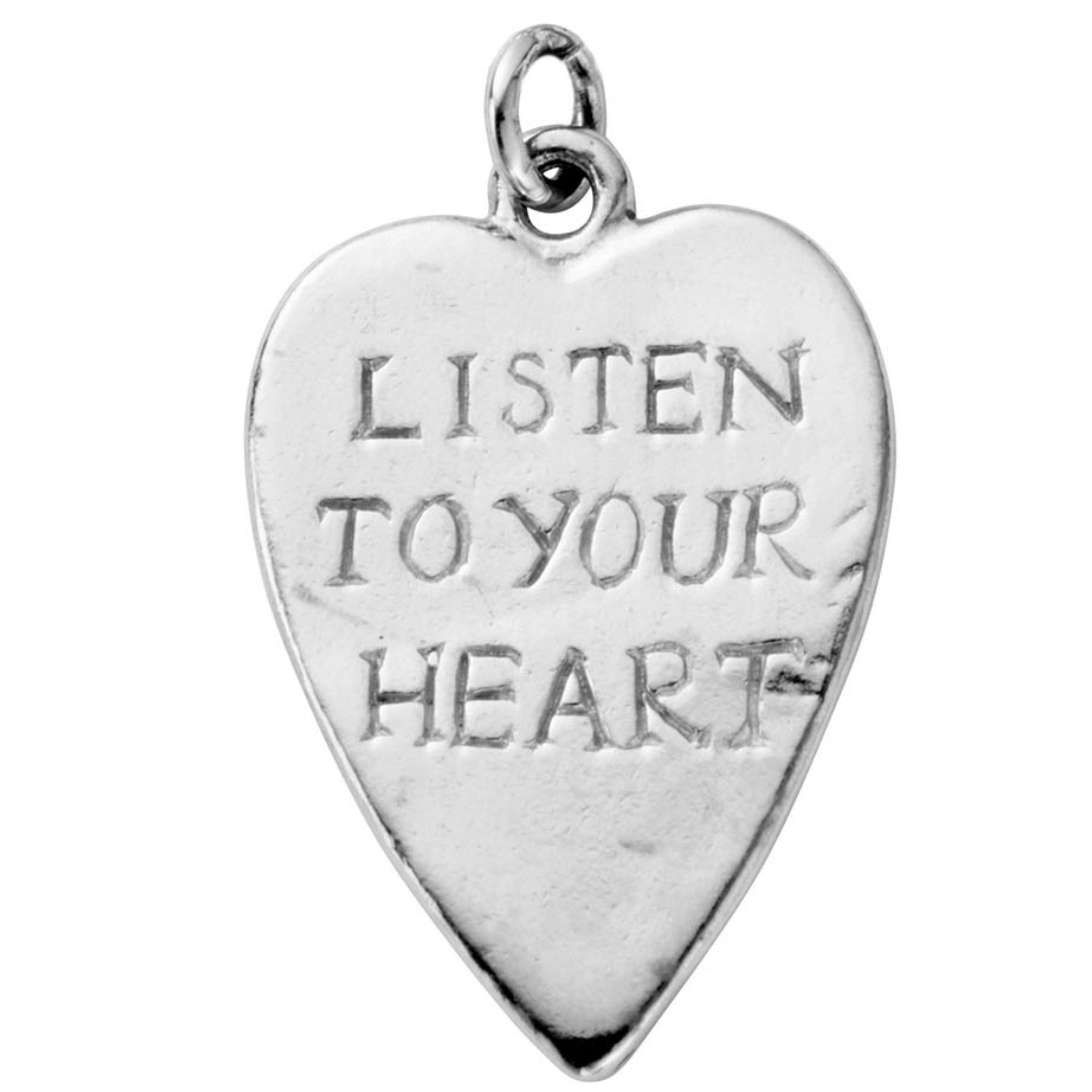 Silver Love Token Charms