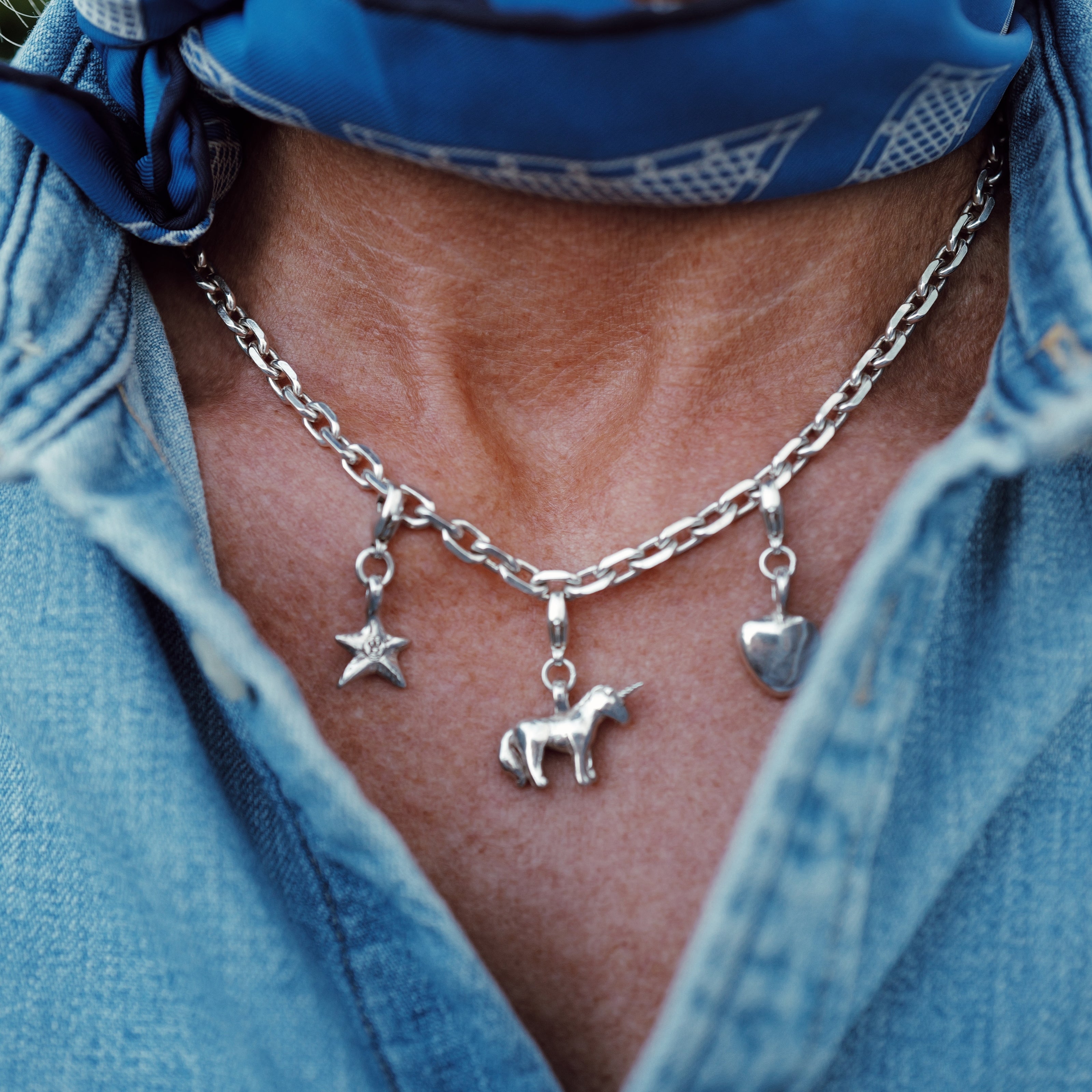 Silver Lobster Charms