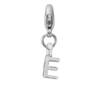 Silver Mini Alphabet Lobster Charm