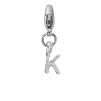 Silver Mini Alphabet Lobster Charm