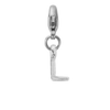 Silver Mini Alphabet Lobster Charm