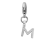 Silver Mini Alphabet Lobster Charm