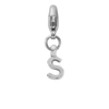 Silver Mini Alphabet Lobster Charm