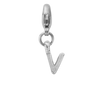 Silver Mini Alphabet Lobster Charm